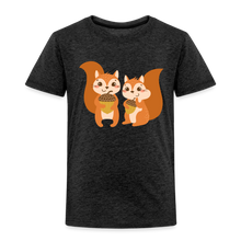 Load image into Gallery viewer, Kinder Premium T-Shirt - Eichhörnchen - Anthrazit