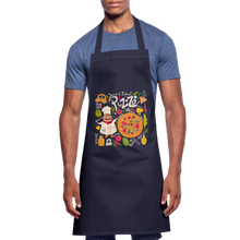 Carica l'immagine nel visualizzatore di Gallery, Küchenschürze für Männer - Pizza - Navy