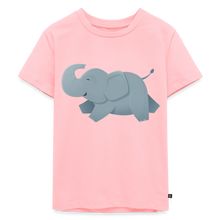 Indlæs billede til gallerivisning Kinder Premium T-Shirt - glücklicher Elefant - Rosa