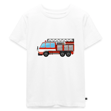 Lataa kuva Galleria-katseluun, Kinder Premium T-Shirt - Feuerwehr - Weiß