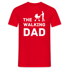 Załaduj obraz do przeglądarki galerii, Männer T-Shirt - The Walking Dad - Rot