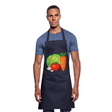 Carica l'immagine nel visualizzatore di Gallery, Kochschürze mit Gemüse - Navy