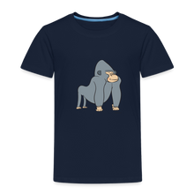 Load image into Gallery viewer, Kinder Premium T-Shirt mit Gorilla - Navy