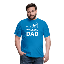 Załaduj obraz do przeglądarki galerii, Männer T-Shirt - The Walking Dad - Royalblau