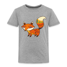 Load image into Gallery viewer, Kinder Premium T-Shirt - Fuchs - Grau meliert