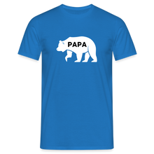 Charger l'image dans la galerie, Männer T-Shirt - Papa Bär - Royalblau