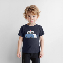 Ladda upp bild till gallerivisning, Kinder Premium T-Shirt - Polizei - Jeansblau