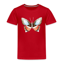 Load image into Gallery viewer, Kinder Premium T-Shirt mit Schmetterling - Rot