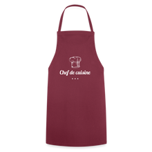 Indlæs billede til gallerivisning Kochschürze Chef de cuisine - Bordeaux