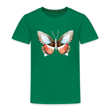 Load image into Gallery viewer, Kinder Premium T-Shirt mit Schmetterling - Kelly Green