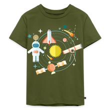 Charger l'image dans la galerie, Kinder Premium T-Shirt - Raumfahrt und Weltall - Khaki