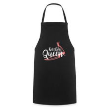 Indlæs billede til gallerivisning Kochschürze für Damen - Kitchen Queen - Schwarz