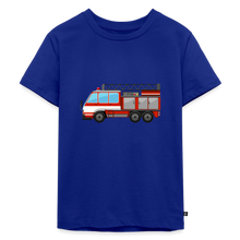 Lataa kuva Galleria-katseluun, Kinder Premium T-Shirt - Feuerwehr - Royalblau