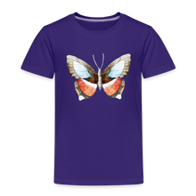 Load image into Gallery viewer, Kinder Premium T-Shirt mit Schmetterling - Lila