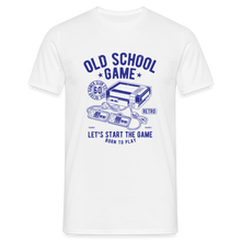 Załaduj obraz do przeglądarki galerii, Männer T-Shirt - OLD SCHOOL GAME RETRO - Weiß