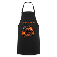 Lataa kuva Galleria-katseluun, Kochschürze Grill Guru - Schwarz