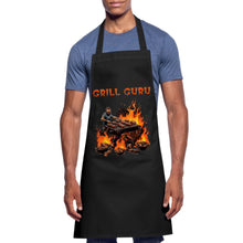 Lataa kuva Galleria-katseluun, Kochschürze Grill Guru - Schwarz