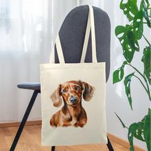 Afbeelding in Gallery-weergave laden, Stoffbeutel Dackel - Natur