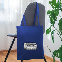 Lataa kuva Galleria-katseluun, Jutebeute mit Vintage Kassette - Royalblau