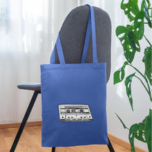 Lataa kuva Galleria-katseluun, Jutebeute mit Vintage Kassette - Hellblau
