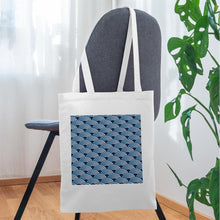 Lataa kuva Galleria-katseluun, Jutebeutel - Design WAVE - Weiß