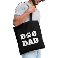 Lataa kuva Galleria-katseluun, Jutebeutel Dog Dad - Schwarz