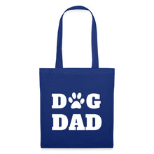 Lataa kuva Galleria-katseluun, Jutebeutel Dog Dad - Royalblau
