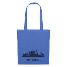 Indlæs billede til gallerivisning Jutebeutel Hamburg - Hellblau