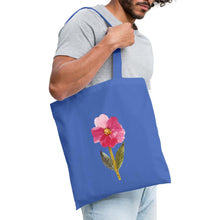 Indlæs billede til gallerivisning Jutebeutel Mohn - Hellblau