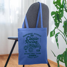 Lataa kuva Galleria-katseluun, Jutebeutel Vintage Classic Racing 1984 - Hellblau