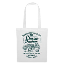 Lataa kuva Galleria-katseluun, Jutebeutel Vintage Classic Racing 1984 - Weiß
