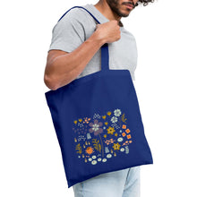 Lataa kuva Galleria-katseluun, Stoffbeutel - Meadow to Go - Royalblau