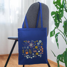 Lataa kuva Galleria-katseluun, Stoffbeutel - Meadow to Go - Royalblau