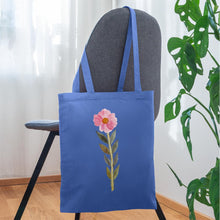 Indlæs billede til gallerivisning Stoffbeutel Poppy - Hellblau