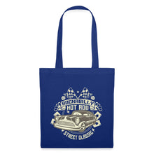 Lataa kuva Galleria-katseluun, Stoffbeutel Rockabilly Hot Rod - Royalblau