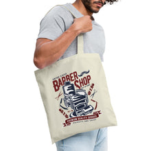 Load image into Gallery viewer, Stoffbeutel Vintage Classic Barber Shop - Natur