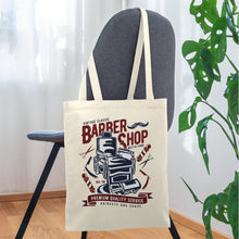 Load image into Gallery viewer, Stoffbeutel Vintage Classic Barber Shop - Natur