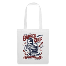 Load image into Gallery viewer, Stoffbeutel Vintage Classic Barber Shop - Weiß