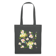 Lataa kuva Galleria-katseluun, Stoffbeutel mit Blumen - Graphite
