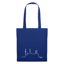 Carica l'immagine nel visualizzatore di Gallery, Tragetasche: Hamburg und Skyline - Royalblau