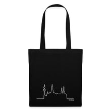 Carica l'immagine nel visualizzatore di Gallery, Tragetasche: Hamburg und Skyline - Schwarz