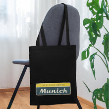 Indlæs billede til gallerivisning Jutebeutel München - Schwarz