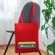 Indlæs billede til gallerivisning Jutebeutel München - Rot