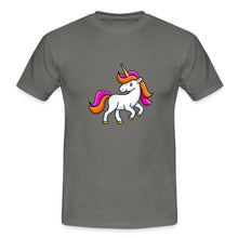Carica l'immagine nel visualizzatore di Gallery, Männer T-Shirt - Unicorn - Graphit