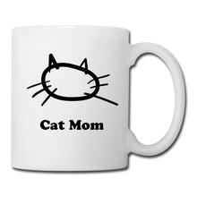 Lataa kuva Galleria-katseluun, Tasse Cat Mom - Weiß