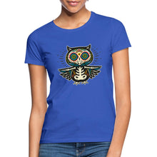 Carregar imagem no visualizador da galeria, Frauen T-Shirt Día de los Muertos - Royalblau