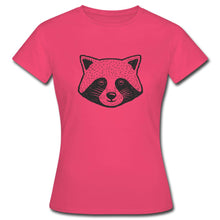 Ladda upp bild till gallerivisning, Frauen T-Shirt mit Waschbär - Azalea
