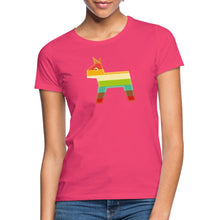 Carica l'immagine nel visualizzatore di Gallery, Frauen T-Shirt mit Pferd - Azalea