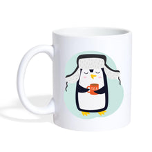 Indlæs billede til gallerivisning Tasse - Pinguin mit Teetasse - white