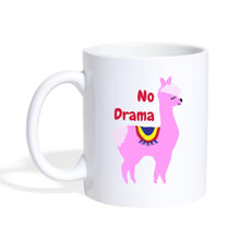 Indlæs billede til gallerivisning Tasse Lama - No Drama - white